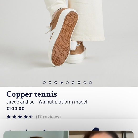 Faguo Walnut platform sneakers size 8 - Picture 7 of 9